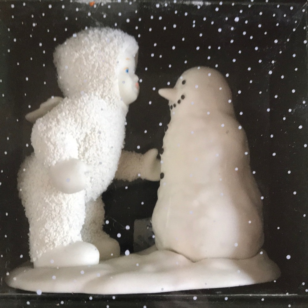 Department 56 Snowbabies Why Don’t You Talk to Me!